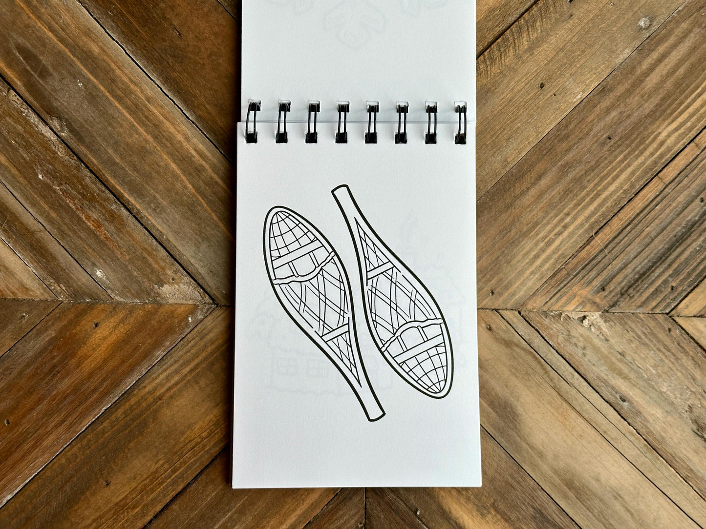 Mini Cozy Winter Coloring Book, Easy Coloring Pages, Travel Sized