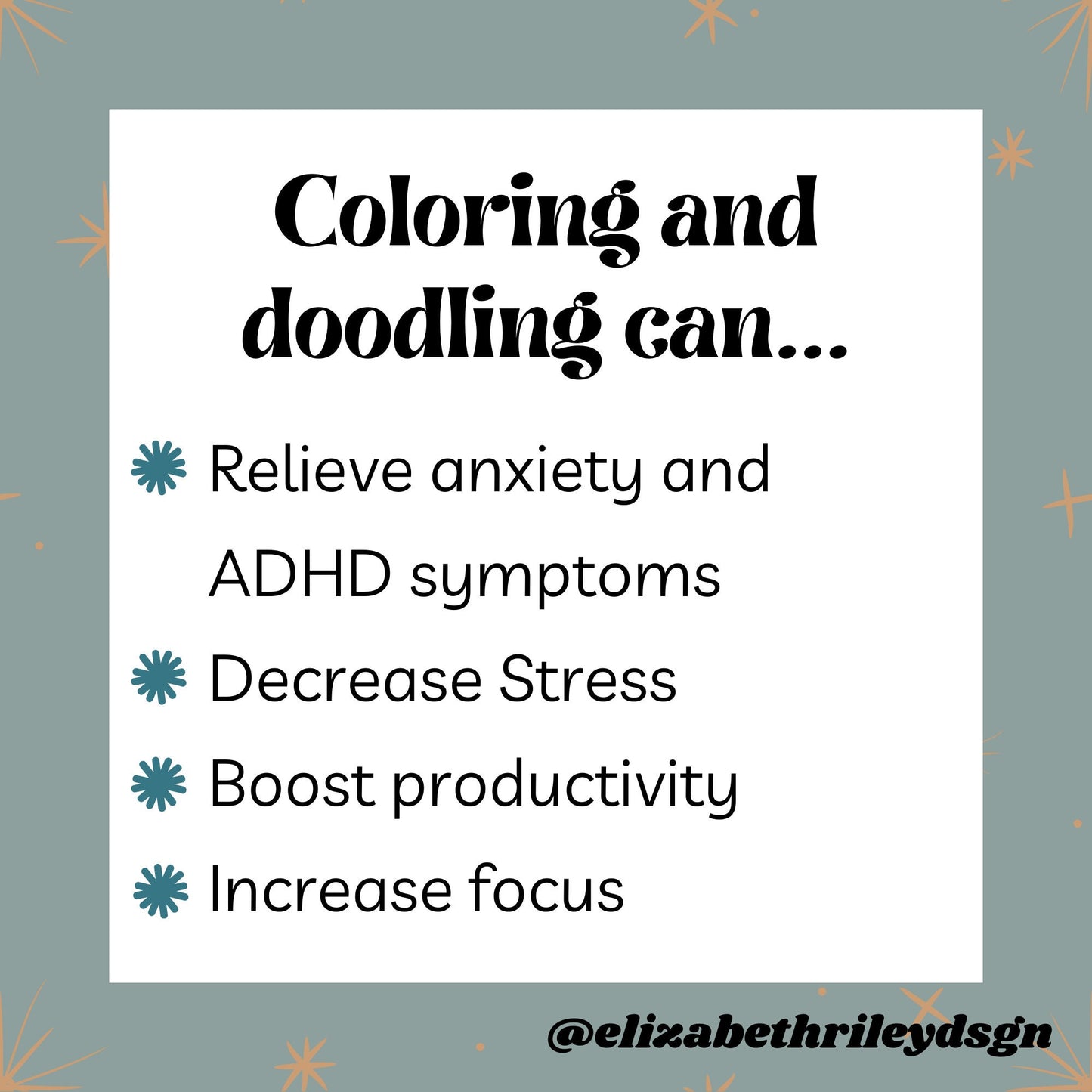 Ghost Doodle Notepad, Stress Relief Gift, Adult Coloring Pages, Desk Accessories, ADHD Tool, Stationery