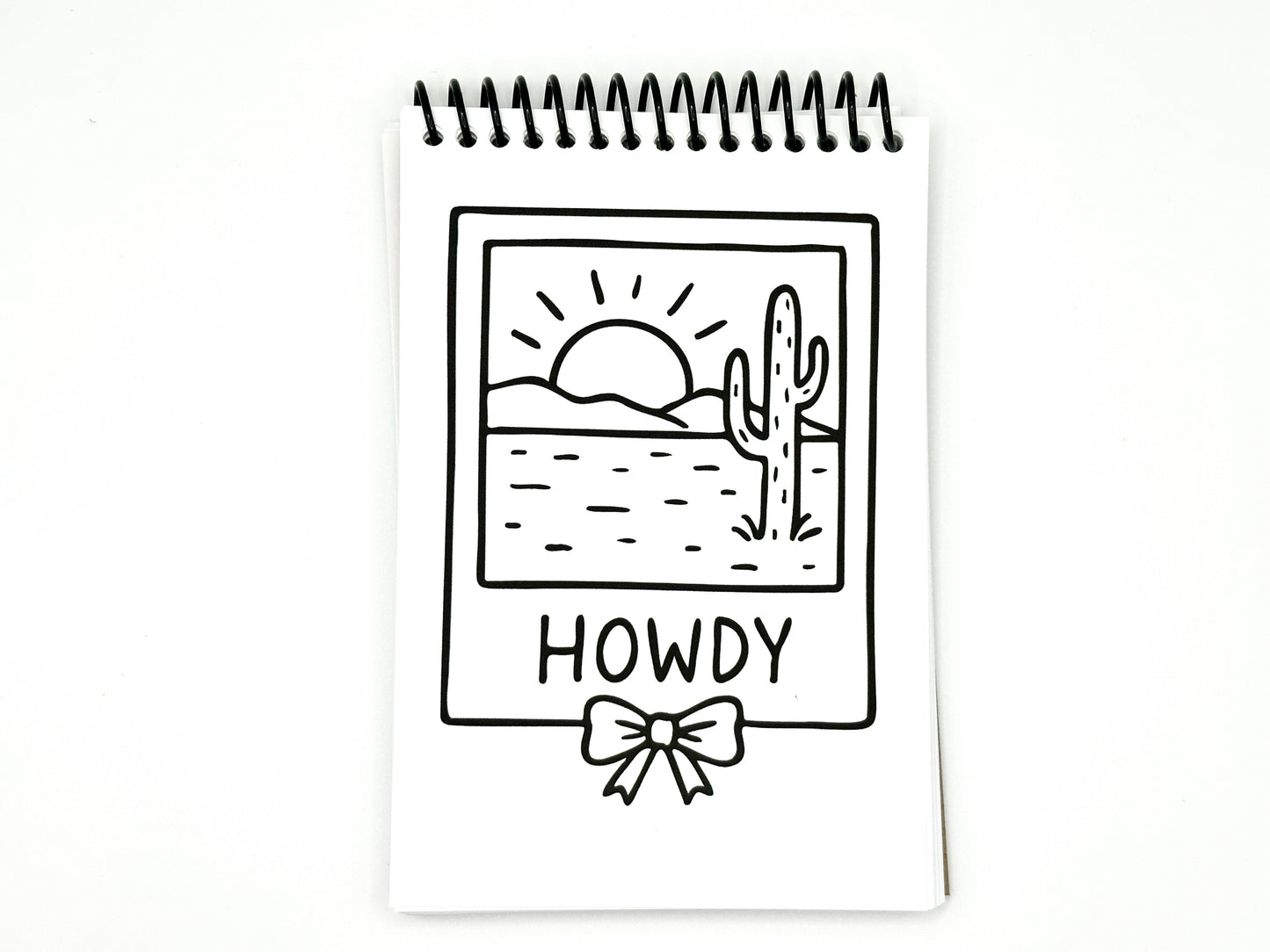 Western Petite Coloring Book