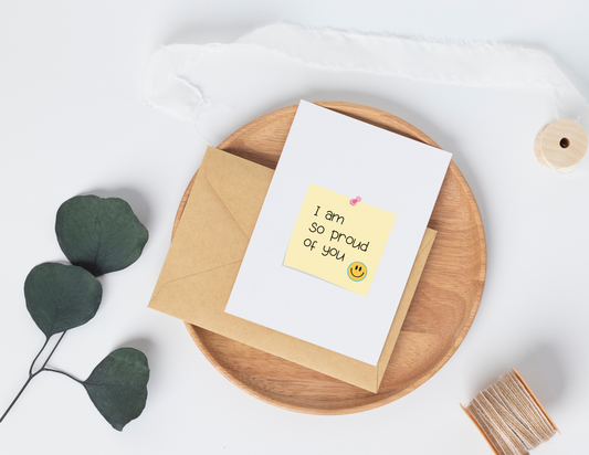 So Proud of You Greeting Card