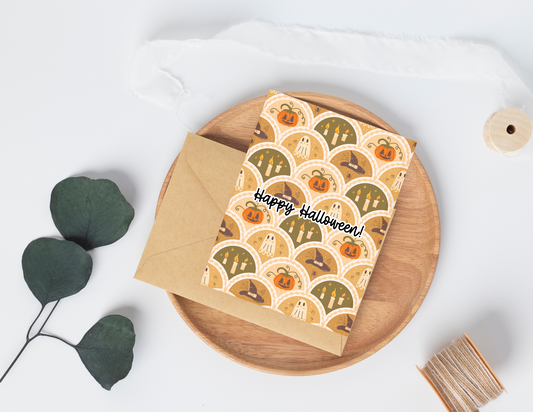 Happy Halloween Greeting Card