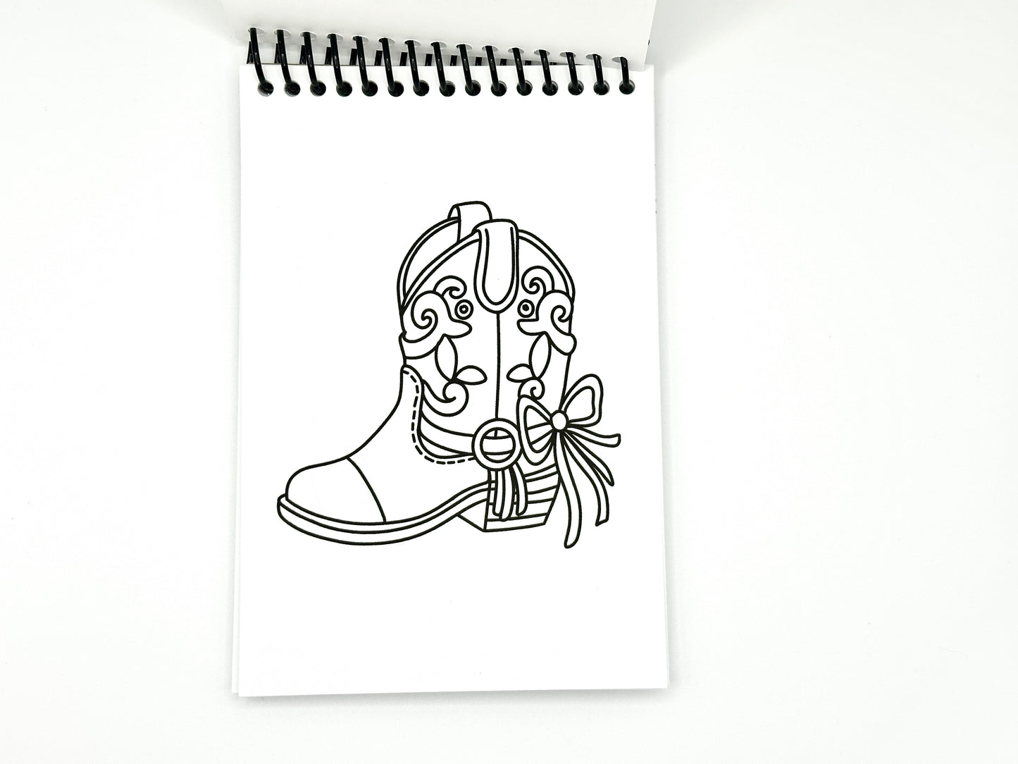 Western Petite Coloring Book