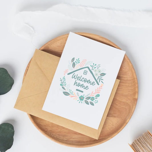 Welcome Home Housewarming Greeting Card
